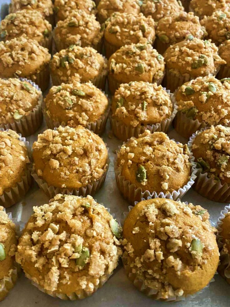 A picture of 15 Fast Friendly Pumpkin Muffins.